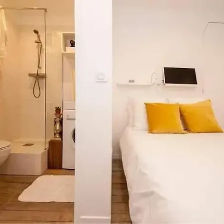 Triangle D Or Studio Propre Calme Tout Equipe Triangle D Or Canal Saint Martin Apartamento
